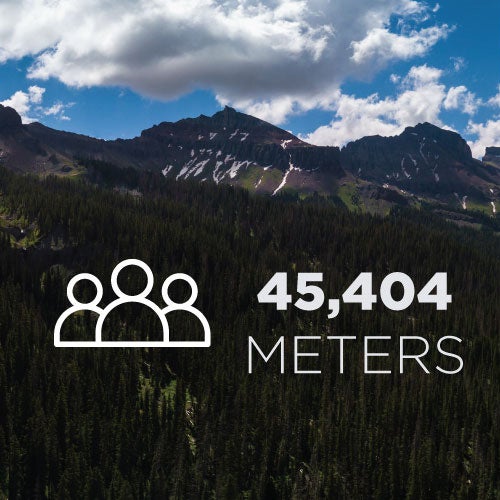 45,404 Meters