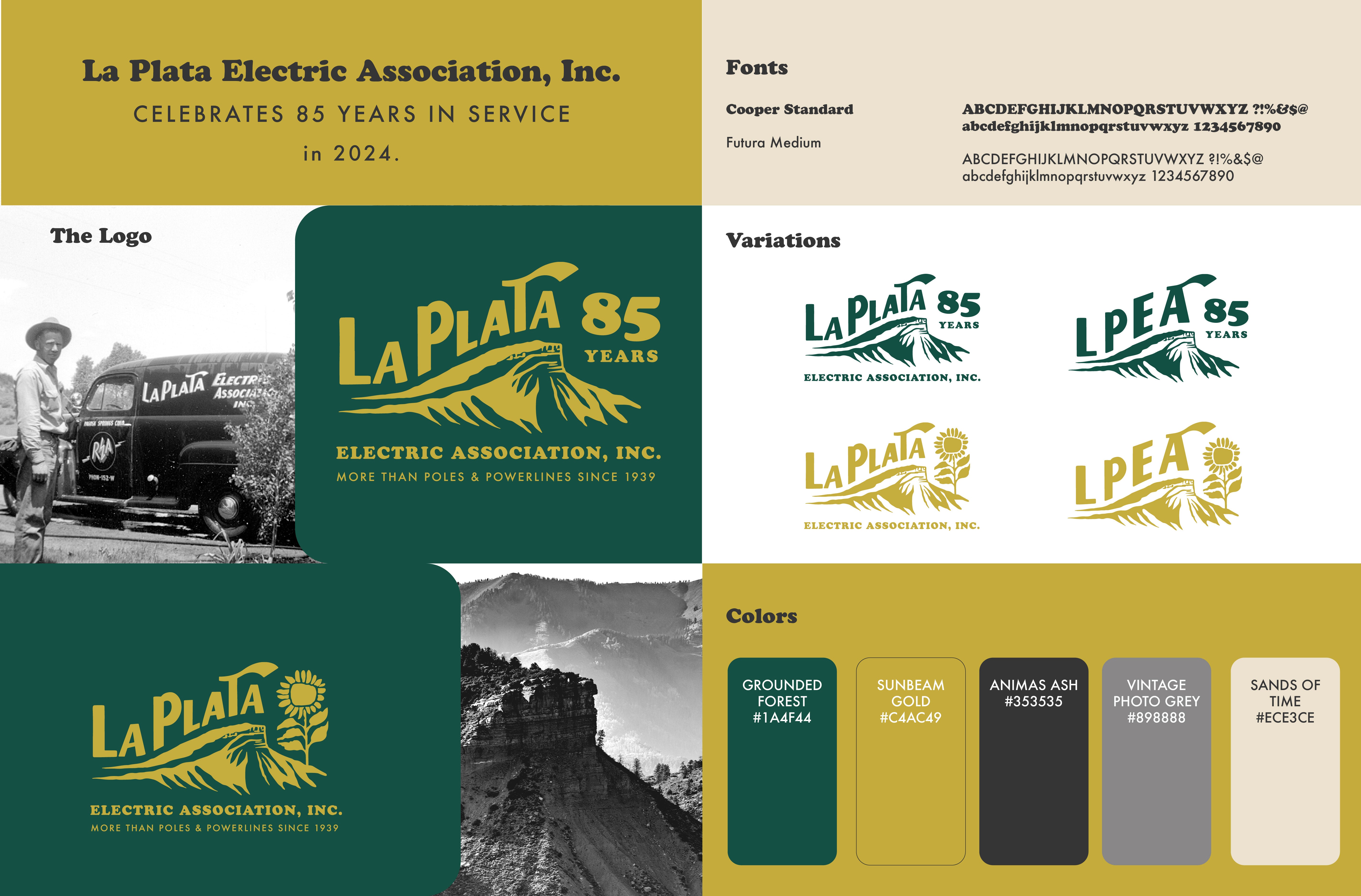 LPEA's 85th logo brand