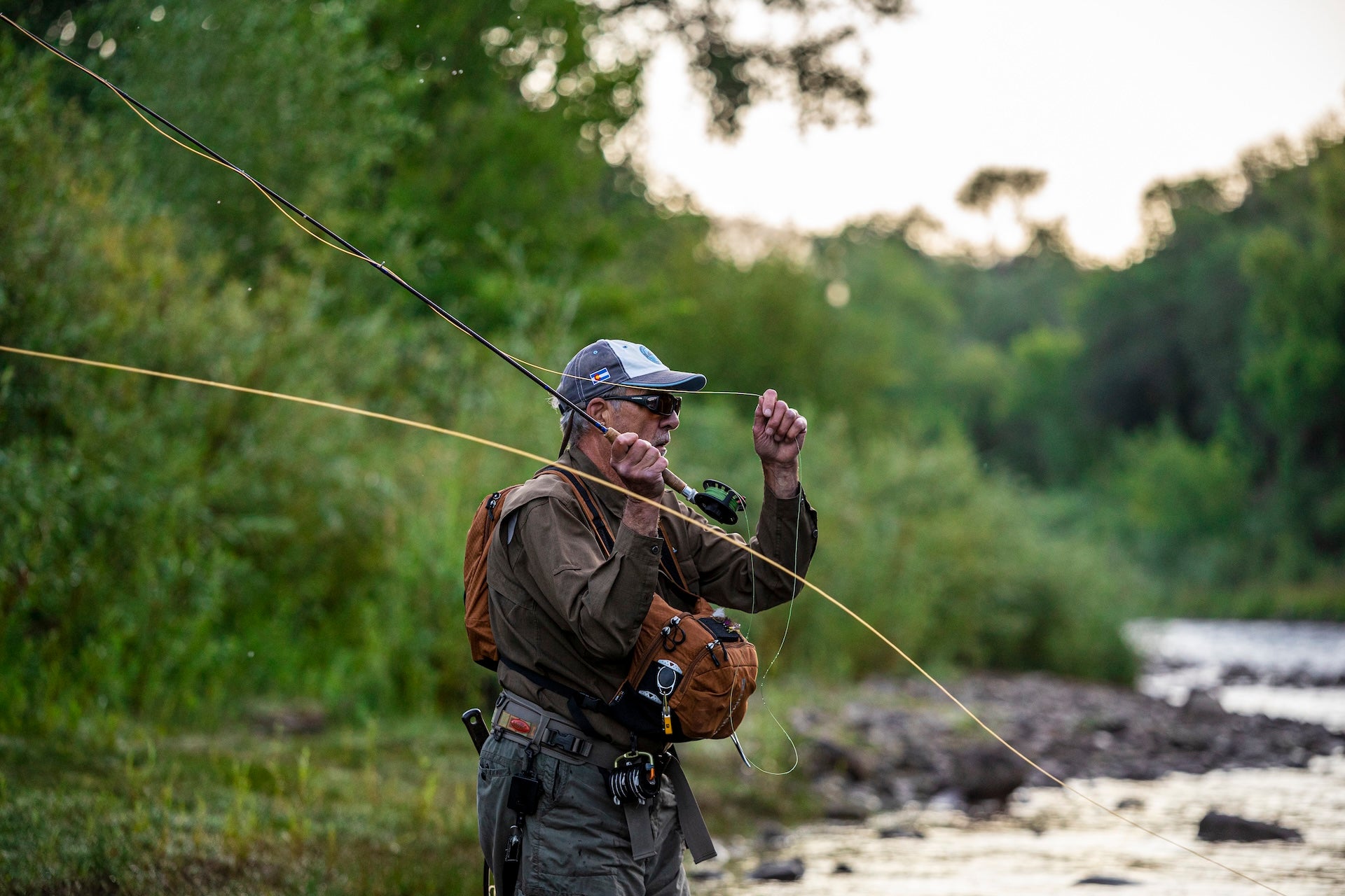 fly fishing on the Animas