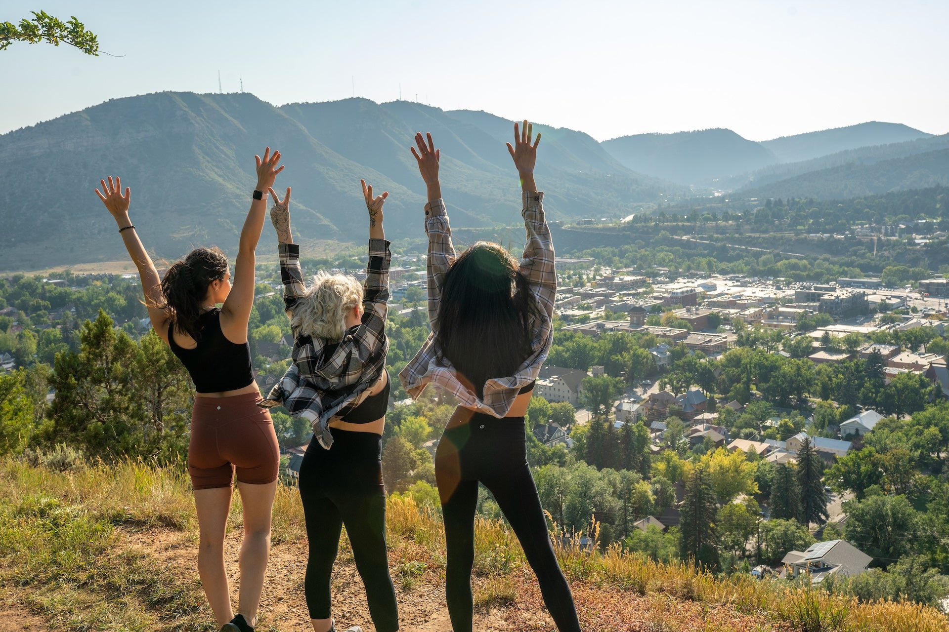 Hiking on the Rim Trail