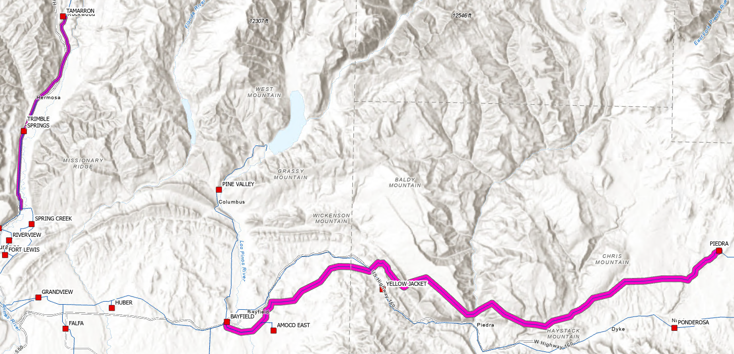 pole inspections map