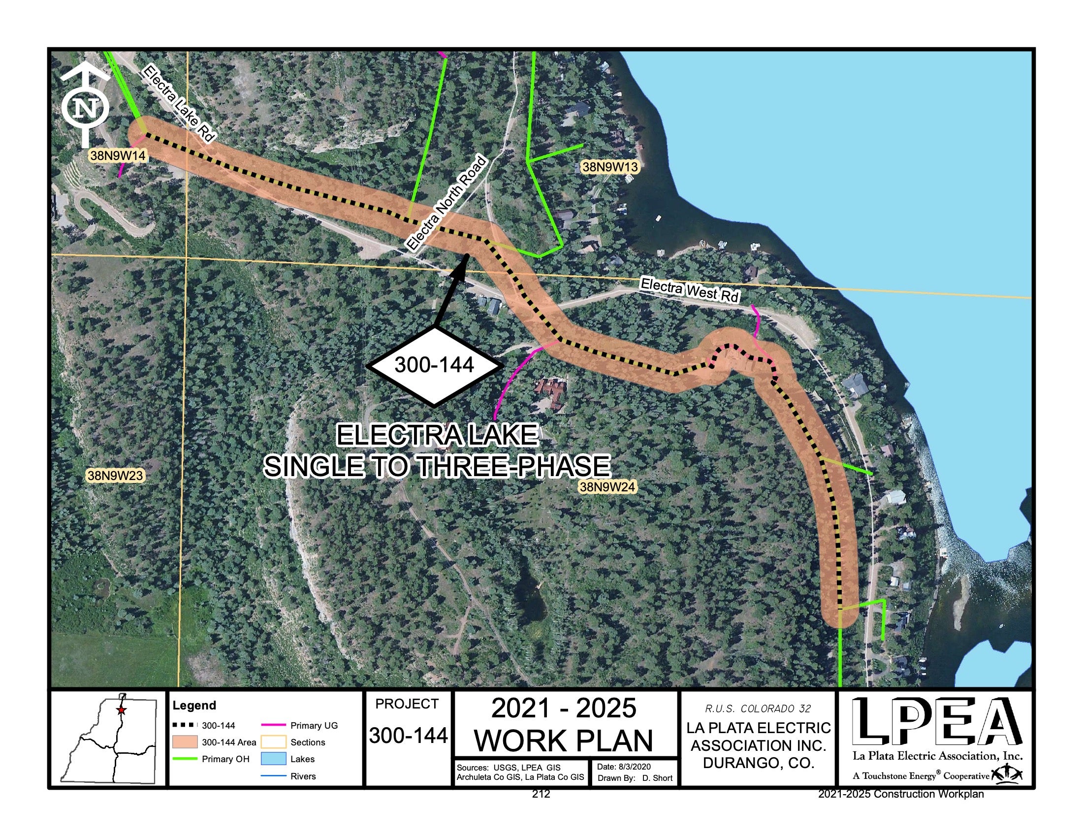LPEA Construction 2023 - Electra Lake