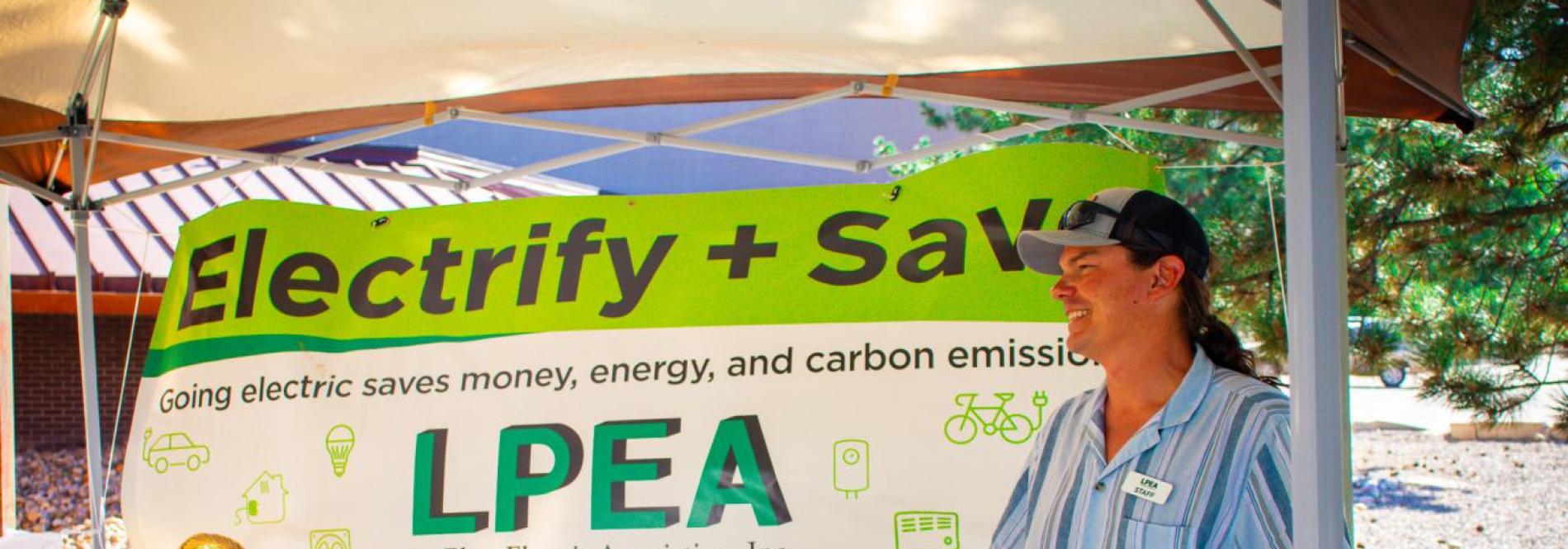 Beneficial Electrification Open House Booth