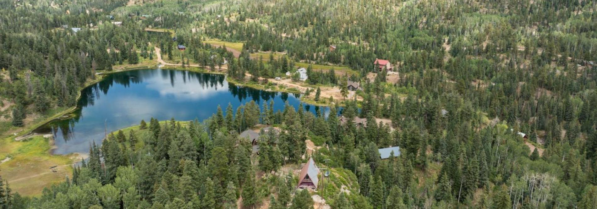 durango peaks and lake
