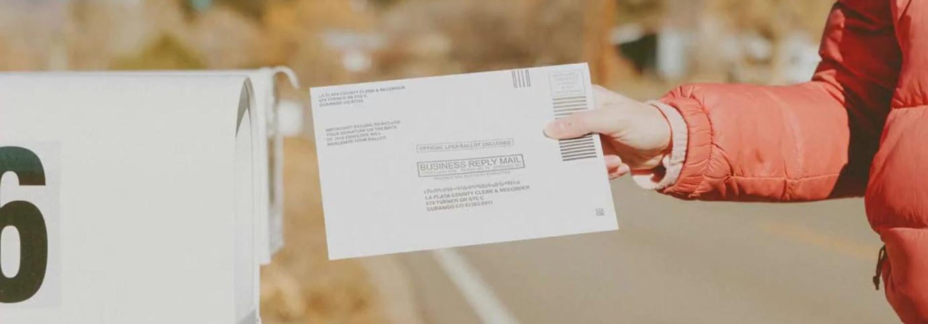 Ballot in a box