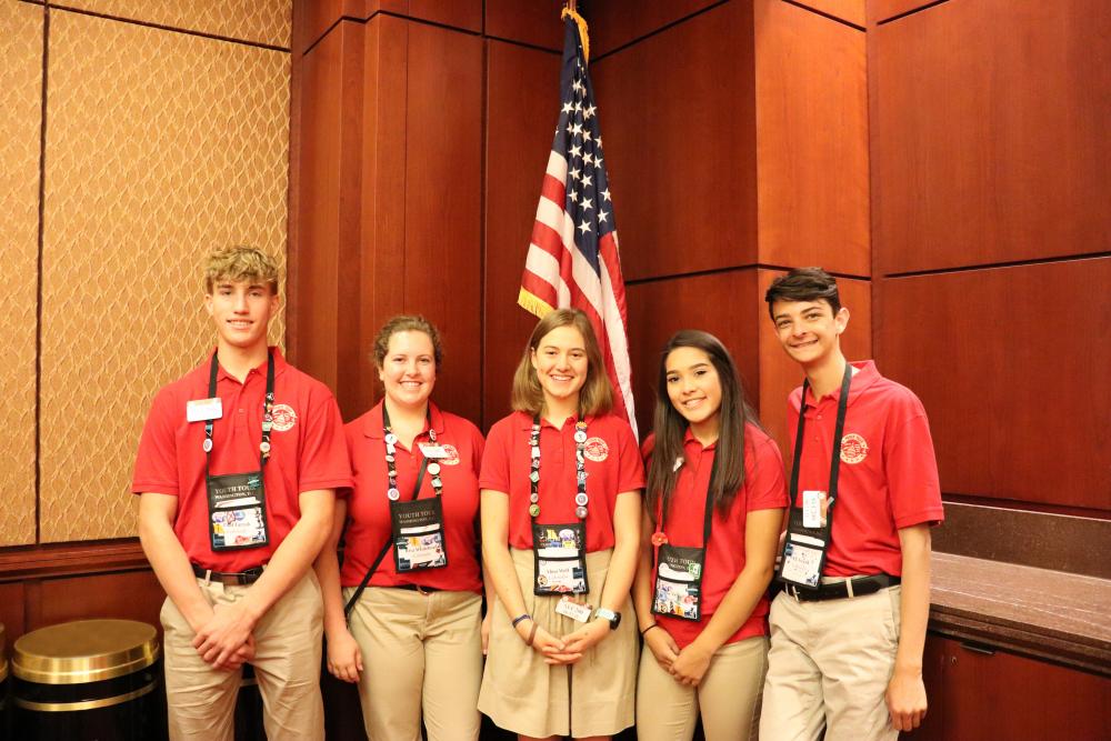 La Plata Electric Youth Tour delegates visit U.S. Capitol  La Plata